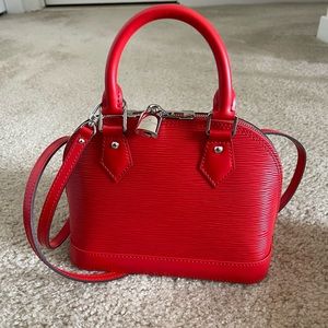 Louis Vuitton (ALMA BB) red color